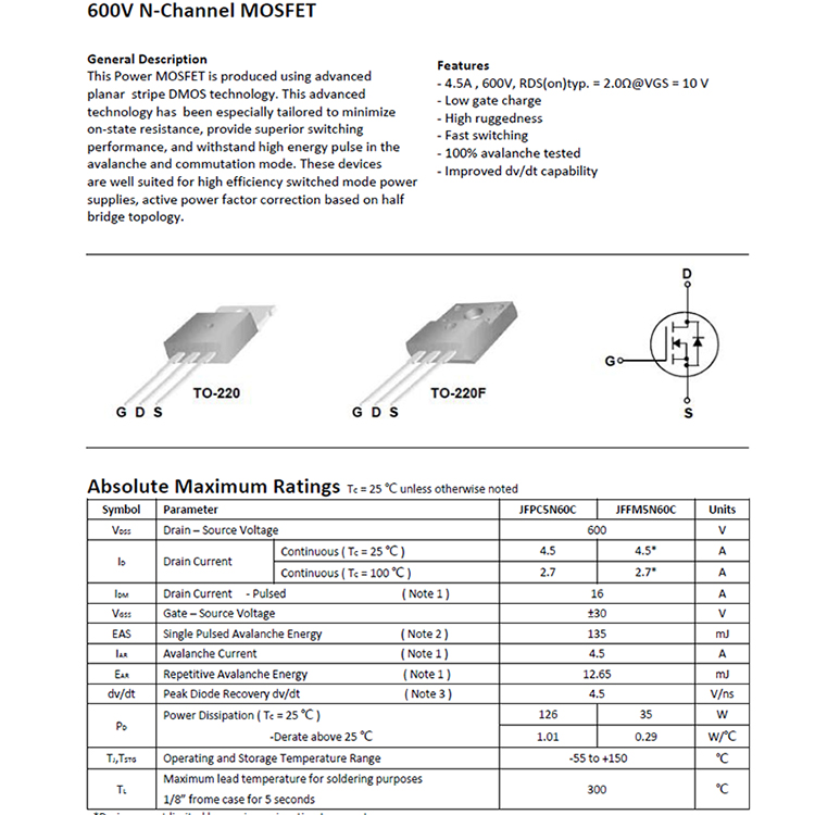 New Original Power Amplifier NPN Mosfet Equivalent.jpg