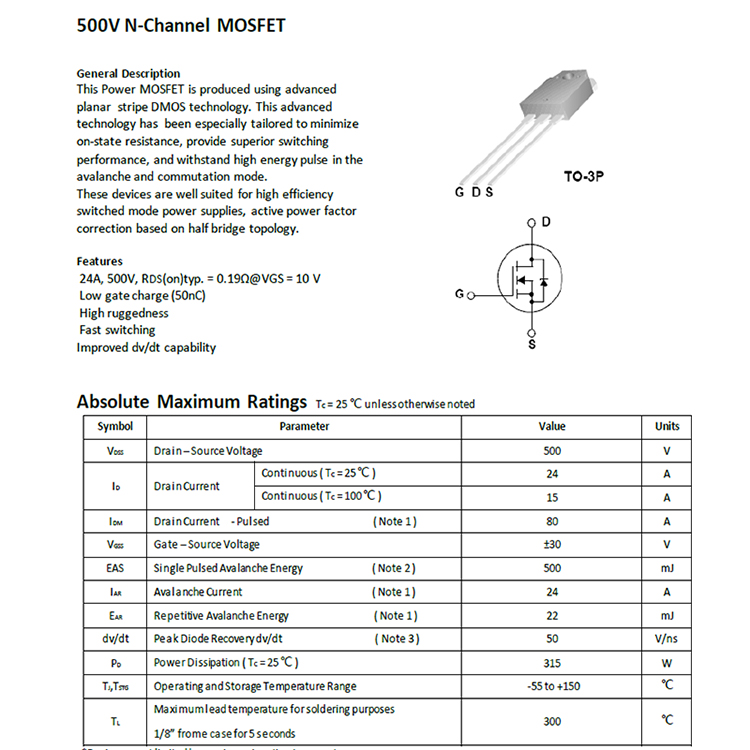 New Original Power Amplifier NPN Mosfet Equivalent.jpg