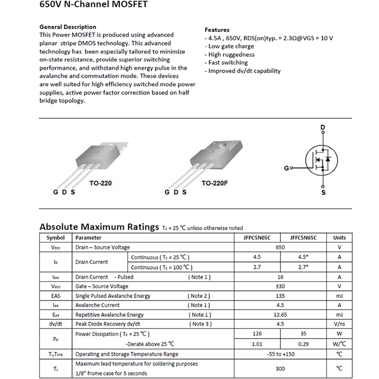 New Original Power Amplifier NPN Mosfet Equivalent.jpg