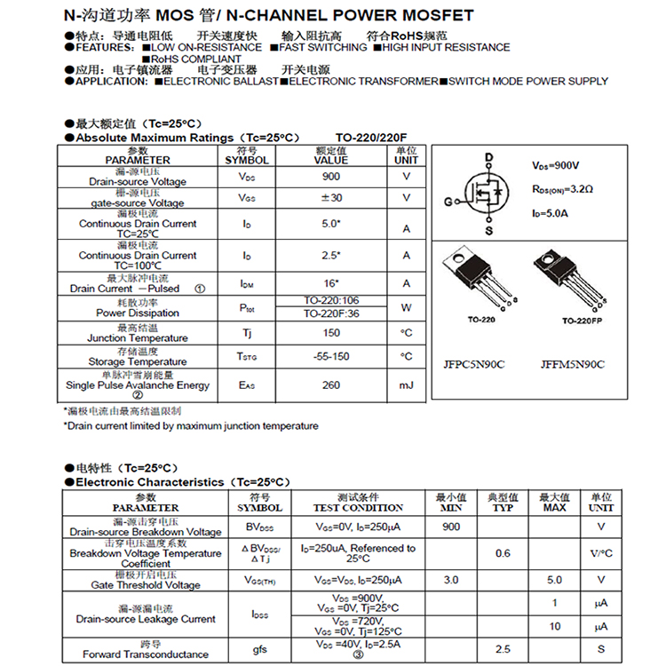 Silicon N Channel MOSFET Original Transistor.jpg